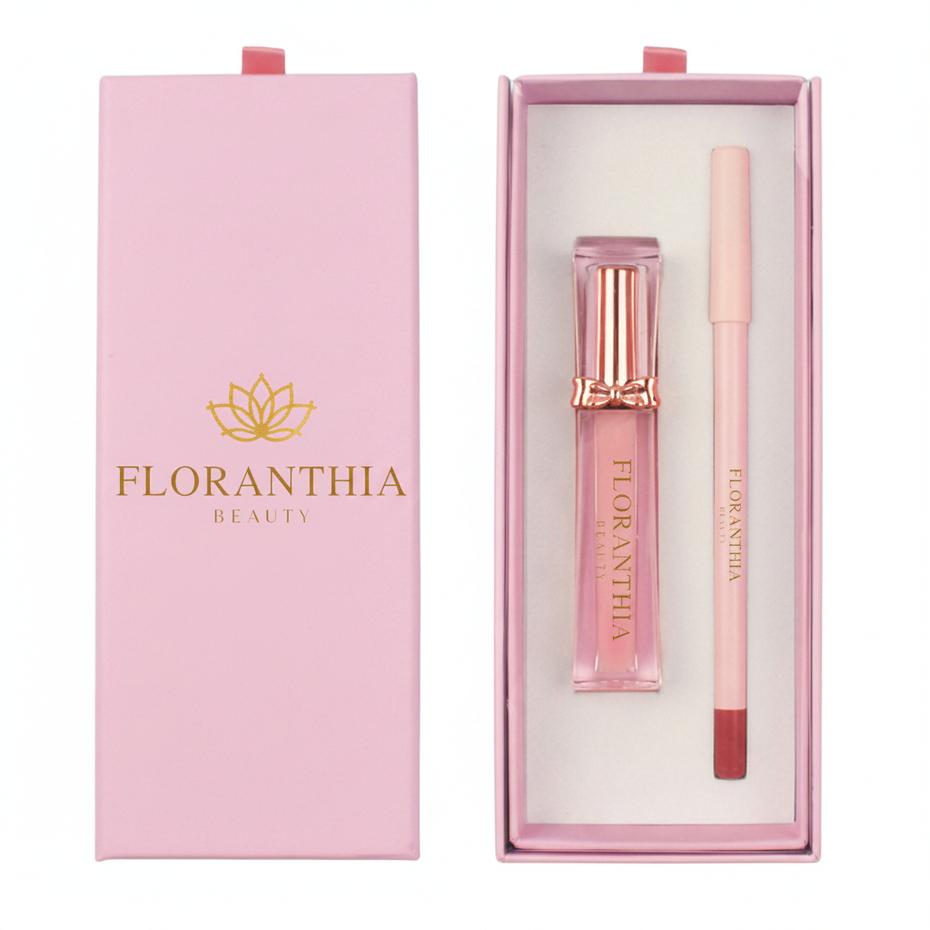 Lip Gloss & Liner Duo – White Background